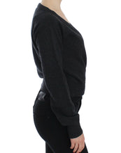 Load image into Gallery viewer, Dolce & Gabbana Gray Cashmere Sweater Pullover Wrap