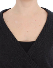 Load image into Gallery viewer, Dolce & Gabbana Gray Cashmere Sweater Pullover Wrap