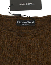 Load image into Gallery viewer, Dolce & Gabbana Green Knitted Pullover Sweater Top
