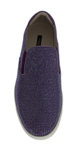 Load image into Gallery viewer, Dolce & Gabbana Elegant Purple Strass Fashion Sneakers