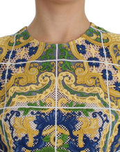 Load image into Gallery viewer, Dolce & Gabbana Multicolor Majolica Embroidered Sweater