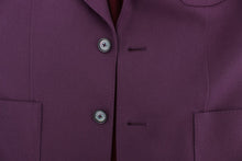 Load image into Gallery viewer, Dolce & Gabbana Elegant Purple Cashmere-Silk Blend Blazer