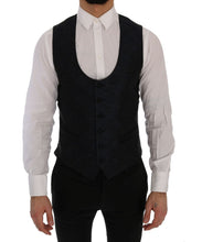 Load image into Gallery viewer, Dolce & Gabbana Elegant Blue & Black Slim Fit Suit Ensemble