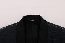 Load image into Gallery viewer, Dolce & Gabbana Elegant Blue & Black Slim Fit Suit Ensemble