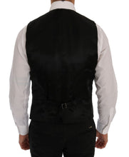 Load image into Gallery viewer, Dolce & Gabbana Elegant Black and Blue Silk Blend Blazer Set
