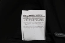 Load image into Gallery viewer, Dolce & Gabbana Elegant Black and Blue Silk Blend Blazer Set