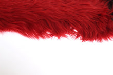 Load image into Gallery viewer, Dolce & Gabbana Brown Leather Red Fur Elbow Gloves
