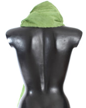 Load image into Gallery viewer, Dolce & Gabbana Elegant Green Fur Shoulder Wrap Scarf
