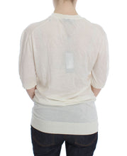 Load image into Gallery viewer, Dolce & Gabbana Elegant White Cashmere Sweater