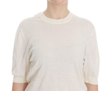 Load image into Gallery viewer, Dolce & Gabbana Elegant White Cashmere Sweater