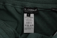 Load image into Gallery viewer, Dolce & Gabbana Elegant Green Cashmere Sport Pants