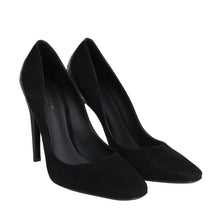 Load image into Gallery viewer, Bottega Veneta Bottega Veneta Women's Black Suede Leather Kid Luxe Heels