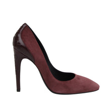 Load image into Gallery viewer, Bottega Veneta Women's Dark Rose Suede Leather Luxe Heels