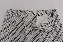 Load image into Gallery viewer, Dolce & Gabbana Elegant Striped Cotton-Linen Shorts