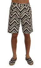 Load image into Gallery viewer, Dolce & Gabbana Striped Casual Knee-High Shorts