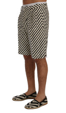 Load image into Gallery viewer, Dolce & Gabbana Striped Hemp Casual Shorts