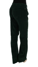 Load image into Gallery viewer, Dolce & Gabbana Elegant Green Cotton Blend Trousers