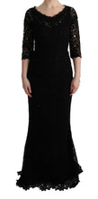 Load image into Gallery viewer, Dolce & Gabbana Elegant Black Sheath Dress with Silk Lining
