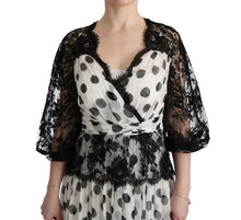 Load image into Gallery viewer, Dolce & Gabbana Elegant Polka Dotted Full Length Gown