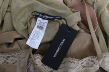 Load image into Gallery viewer, Dolce & Gabbana Elegant Gold Shift Gown Dress