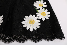Load image into Gallery viewer, Dolce & Gabbana Black Floral Lace Chamomile Embroidered Dress