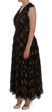 Load image into Gallery viewer, Dolce & Gabbana Elegant A-Line Full Length Sleeveless Dress