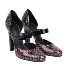 Load image into Gallery viewer, Bottega Veneta Bottega Veneta Women's Red / Purple Patent Leather Stiletto Heel