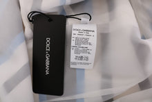 Load image into Gallery viewer, Dolce & Gabbana Elegant Sleeveless Striped Silk Shift Dress