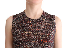 Load image into Gallery viewer, Dolce & Gabbana Sleeveless Multicolor Knit Wool Top