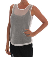 Load image into Gallery viewer, Dolce & Gabbana Sleeveless Transparent Net Tank Top