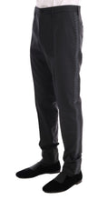 Load image into Gallery viewer, Dolce & Gabbana Elegant Gray Striped Wool Silk Men's 3-Piece Suit