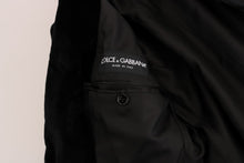 Load image into Gallery viewer, Dolce & Gabbana Elegant Black Slim Fit Three-Piece Suit
