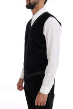 Load image into Gallery viewer, Dolce & Gabbana Elegant Black Slim Fit Three-Piece Suit