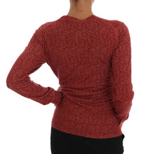 Load image into Gallery viewer, Dolce & Gabbana Red Wool Cardigan Sweater