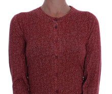 Load image into Gallery viewer, Dolce & Gabbana Red Wool Cardigan Sweater