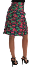 Load image into Gallery viewer, Dolce & Gabbana Elegant Jacquard High Waist Pencil Skirt