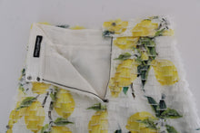 Load image into Gallery viewer, Dolce & Gabbana Lemon Print Fringe Pencil Skirt