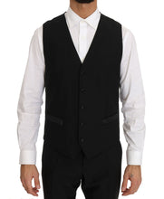 Load image into Gallery viewer, Dolce & Gabbana Elegant Black Three-Piece Suit with Saxophone Embroidery