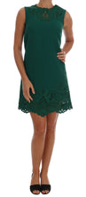 Load image into Gallery viewer, Dolce & Gabbana Elegant Green A-Line Sheath Dress