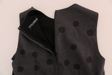 Load image into Gallery viewer, Dolce & Gabbana Chic Sleeveless Polka Dotted Wool Dress