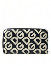Load image into Gallery viewer, Dolce & Gabbana Multicolor DG Mania Leather Zip Around Continental Wallet