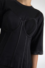 Load image into Gallery viewer, Dolce & Gabbana Timeless Black Silk Blend Corset Top