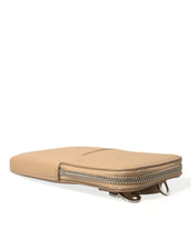 Load image into Gallery viewer, Dolce & Gabbana Beige Leather Purse Crossbody Sling Phone Bag