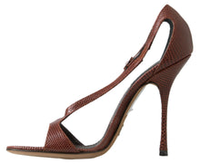 Load image into Gallery viewer, Dolce & Gabbana Elegant Strappy Leather Heels Sandals