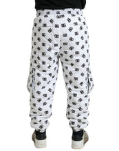 Load image into Gallery viewer, Dolce & Gabbana White Logo DG Print Men Jogger Sweatpants Pants