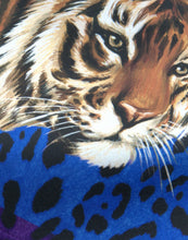 Load image into Gallery viewer, Dolce & Gabbana Black Blue Leopard Print Trouser Jogger Pants
