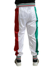 Load image into Gallery viewer, Dolce & Gabbana Multicolor Italian Patch Slim Jogger Pants