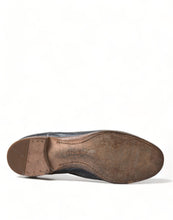 Load image into Gallery viewer, Dolce & Gabbana Black Leather Lace Up Formal Derby Dress Shoes