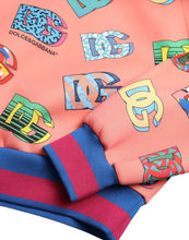Load image into Gallery viewer, Dolce & Gabbana Salmon Pink Logo Print Sweatshirt Sweater