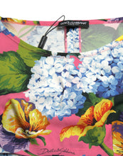 Load image into Gallery viewer, Dolce & Gabbana Multicolor Floral Long Sleeves Cropped Top